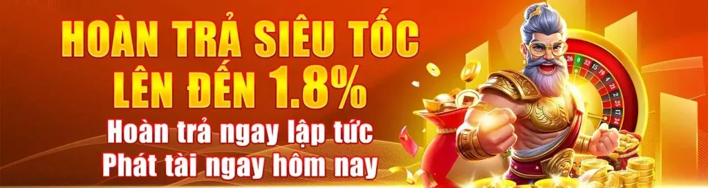 Hoàn trả hàng ngày không giới hạn vf555 win